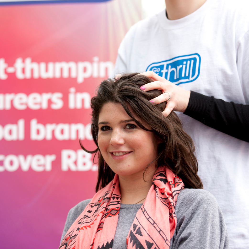 RB employer brand head massages