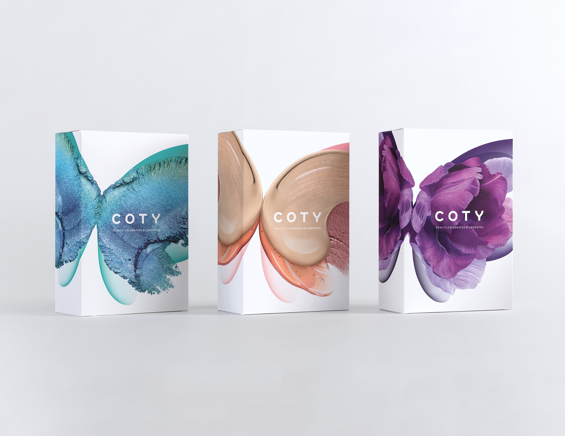 Coty launch perfume packaging