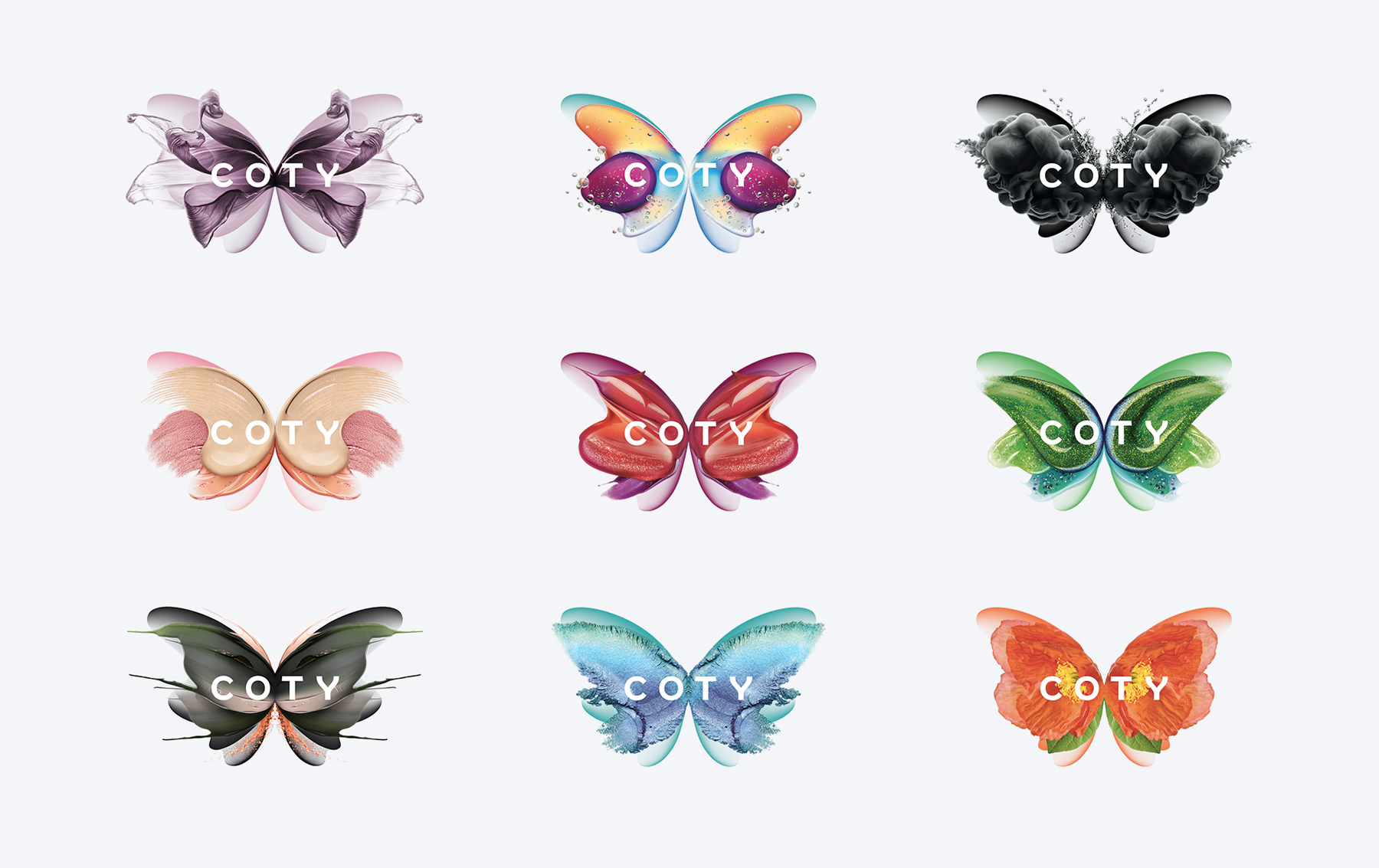 Coty butterflies