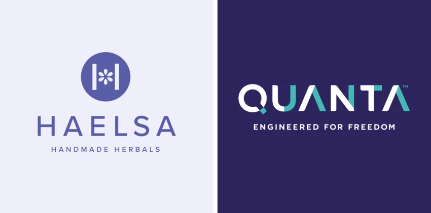 Descriptive logos - Haelsa & QUANTA