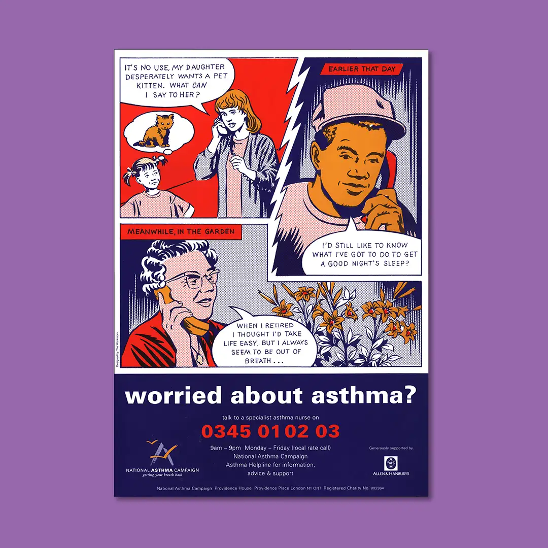 National Asthma Campaign Poster COPD