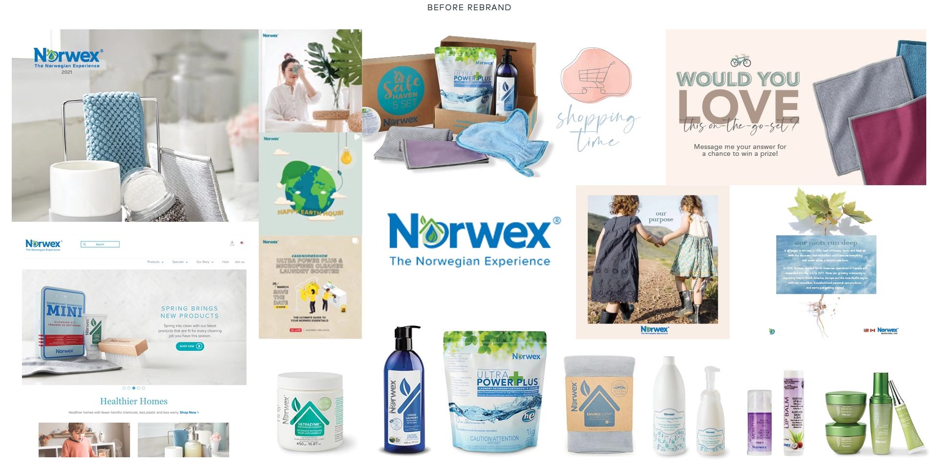Norwex case study before rebranding